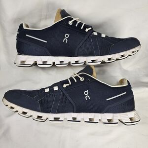 On Cloud Running Athletic Sneakers Men's 10.5  Dark Blue Athletic Running  Shoes